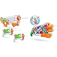 XSHOT Water Gun Set (Epic Blaster, 2x Micro), Amazon Exclusive & Fast-Fill Skins Pump Action Ripple, White