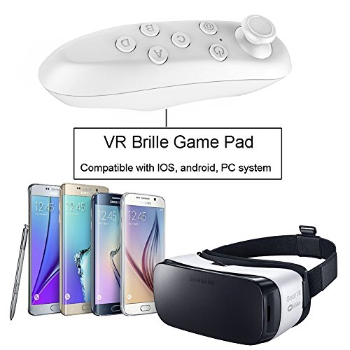 ibetter Gafas de realidad virtual 3d  3d VR Headset Funda con correa de lente y ajustable para iPhone 6 6S Plus Samsung S7  edge note 4  y 3 5       6 0  inch IOS   Android Smartphone para pel  culas en 3d y juegos blanco