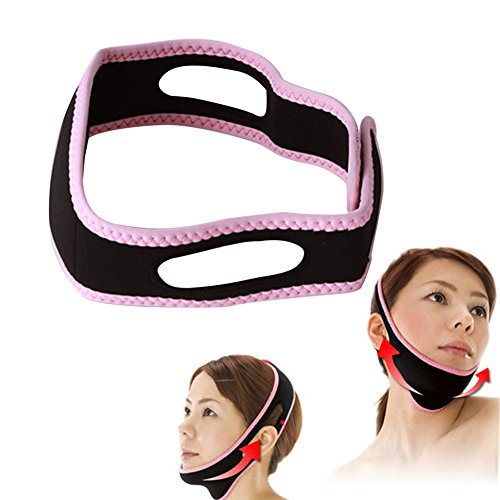 EgoEra V Line Slim Up Belt Strap Facial Mask Chin Neck Belt Sheet Anti Aging Face Lift Up Wrinkle Face Slimming Cheek Mask