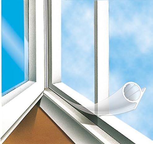 Universal Window Seal Sealant Door Seal Energy Saving Rubber Seal 6 Meters - Brown