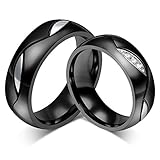 ⩔ Der Preis ist für 1 Paare Ringe mit kostenlos Gravur, bitte teilen Sie uns die Gravur innerhalb 1 Tag nach Bestellung mit. (bis zu 15 Zeichen, einfach Symbol z.B ❤, ★ geht es)