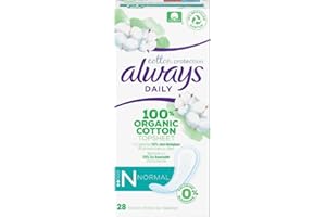 Always Dailies Singles To Go Freschezza flessibile, confezione da 28 proteggi-slip flessibi/confortevoli