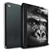 Produktbild STUFF4 PU-Leder Hülle/Case/Brieftasche für Apple iPad 9.7 (2017) tablet / Gorilla / Affe Muster / Wilde Tiere Kollektion