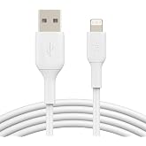Belkin Lightning Cable (Boost Charge Lightning to USB Cable for iPhone, iPad, AirPods) MFi Certified iPhone Charging Cable