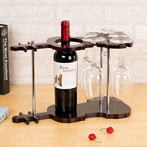 Preisvergleich Produktbild HJHY® Kontinentalholz Kreativer Wein-Ausstellungsstand-Wein-Schalen-H... unten Der Topper-Standplatz-hängt Rotwein-Gestell-Dekoration Boutique / Maison / Bar