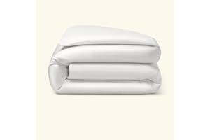 Amqua Bettdeckenbezug aus ägyptischer Baumwolle 240x220 cm, weiß