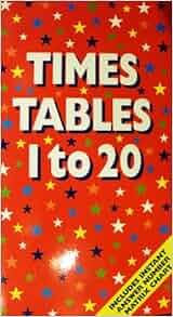 Times Tables 1 to 20: Amazon.co.uk: n/a: 9781843223887: Books