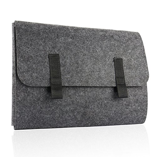 MojiDecor Filz Sleeve Hülle Multifunktions Ultrabook Laptop Tasche integriert Mousepad für Notebook 13-14 Zoll MacBook Air & Macbook Pro 13,3 Zoll, MacBook Pro Retina 13 Zoll