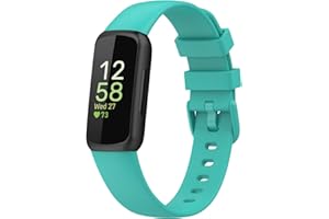 BBZ Inspire 3 pasek zastępczy, miękki silikonowy pasek sportowy, bransoletka kompatybilna z Fitbit Inspire 3 Activity Tracker