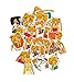 Price comparison product image SetProducts Top Stickers!  Pack of 33 Stickers Sailor Moon - Sticker HD Vinyls - Non-Vulgar - Fashion, Style, Bomb, Movie - Customization Laptop, luggage, motorcycle, bike, skateboard