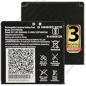 Laycanz Original ZT-GY974745 for Jio WiFi Dongle JMR1040 Jiofi 6 JMR815 Wireless Router 3000mAh with 3 Months Warranty*