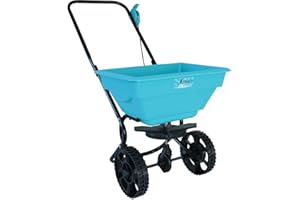 KYNAST GARDEN Kynast Streuwagen 15L für Dünger Saatgut Salz Universalstreuer 150 cm