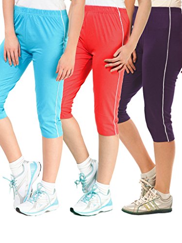 MINNOW SPORTIVE CAPRI-PACK OF 3 RS.579 (52.00% Off) - Amazon