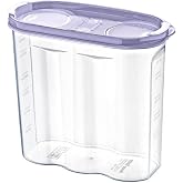 BUFFER&reg; 2 Kapaklı &Ouml;l&ccedil;ekli Erzak Kuru Gıda Saklama Kutusu Kabı - 1,7 Litre - SA935