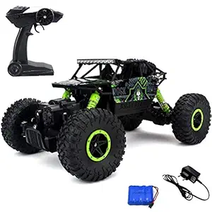 Ajudiyas Rock Crawler Off Road Race Monster Truck 4WD 2.4GHz, Green