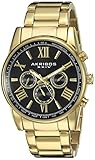 Akribos XXIV Herren-Armbanduhr Analog Quarz AK904YGB
