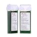 Belle Roll on Wax Cartridges Water-Soluble Sugar Wax Aloe Vera Hair Removal Wax, 2pcs, 150g/pcs