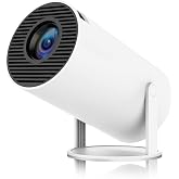 4K Projector Hy300 Pro-1080P Full HD Image Quality, 8500 Lumens High Brightness Level, Remote Control, WiFi 6, Bluet
