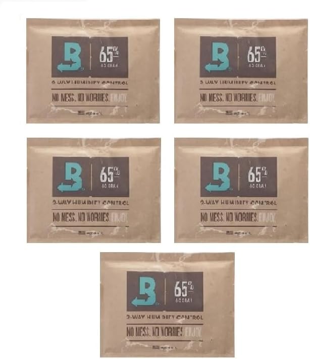Boveda 65 60g Humidor Puro Kutusu Nemlendirici 5li Ekonomik Paket