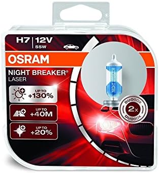 Osram Night Breaker 64210NBL HCB H7 12 V 55 W Px26D Laser, plus 130%