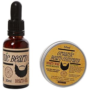 Organic Beard Moody Moments Pack Beard Oil 30 ml/Beard Wax 50 ml - Image 2