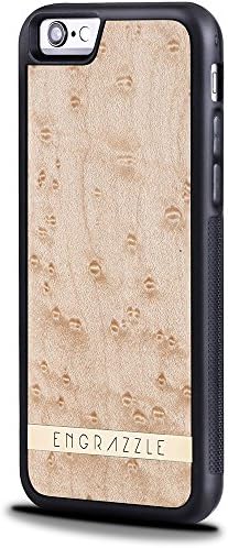 ENGRAZZLE™ HAND CRAFTED LUXURY REAL WOOD 'BIRDS EYE MAPLE' IPHONE 6 /6S/6 Plus/7/7 Plus CASE COVER - EXTREMELY SOUGHT AFTER WOOD