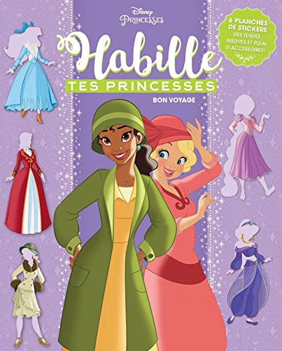 Book's Cover ofBon voyage habille tes princesses