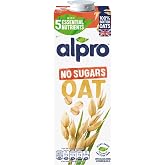 Alpro Şekersiz bitki bazlı laktızsuz Yulaf İ&ccedil;ecek 1000 ml
