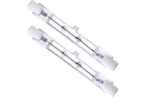 Inspired Essentials R7S 120w = 150w 78mm Halogen Bulb Floodlight Security Light Linear Bulbs R7S J28 Flood Light (Pack of 2)