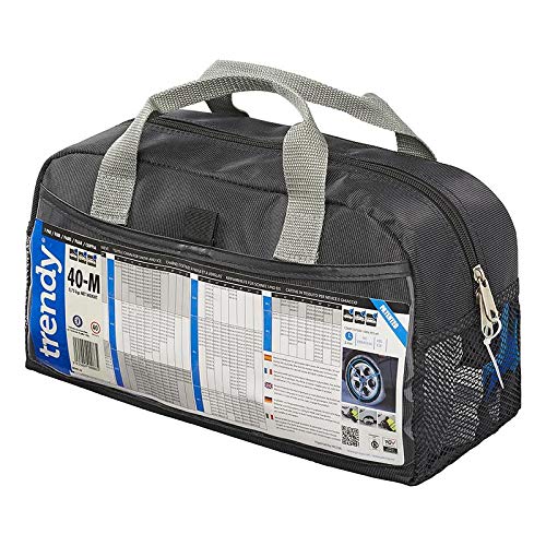 Trendy 40-M Funda de Tela para Nieve y Hielo Neumáticos de Turismo, Furgoneta, 4 x 7