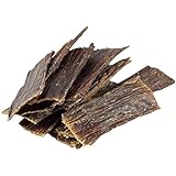 Rinder Dörrfleisch Kausnack für Hunde 250g - im praktischen wiederverschließbaren Beutel, der natürliche Kausnack für ihren Hund