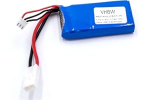 vhbw Akumulator litowo-polimerowy 1500 mAh (7,4 V) do modelarstwa Efaso Boot FT009-15 jak 44140, 24128.