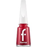 Flormar Klasik Parlak Bitişli Y&uuml;ksek Pigmentli Oje - Nail Enamel- 048 Fıery Red New- 8682536035712