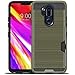 Produktbild TAITOU LG G7 TinQ/G7+ G710EM Case, Wiredrawing Design Combined Armor Slim Cover[Credit ID Card Slot] Awesome Super Hybrid Double Layers 2 In 1 Superlight Thin Armour Phone Case for LG G7 TinQ Army