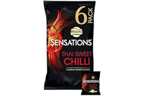 Sensations Thai Sweet Chilli Crisps 25 g x 6 szt. w opakowaniu