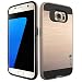 Samsung S7 Cover, REALIKE™ Premium {Imported} Shock Proof Protective Dual Layer Case for Samsung Galaxy S7 (Simply Fit Series) - (Gold) RS.649.00
