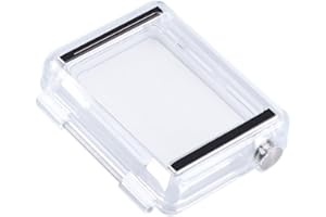 Suptig, custodia BacPac per GoPro Hero4 argento, nero, Hero4, Hero3 +, per fotocamere GoPro BacPac con schermo LCD, batteria estesa