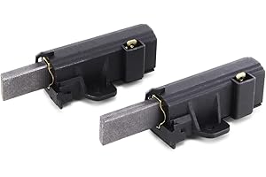 DL-pro 2 Stück Kohlebürsten für AEG Electrolux 4006020152 Whirlpool Bauknecht 481281719419 Motorkohlen für SOLE Motor Linksdrehend Waschmaschine Waschtrockner