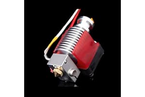 BZ 3D V6 All Metal Hotend 24V 40W Direct & Bowden Kit,V6 Messing Düsen 0.4mm,Heatbreak Titanlegierung,Lüfter und Halterung für 3D-Drucker V6 Hotend,Titan,Dual Driver Extruder.