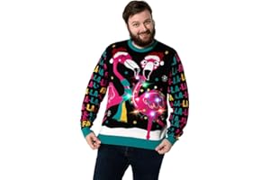 OFF THE RACK Sweter Mężczyźni Unisex brzydki świąteczny sweter zabawny świąteczny sweter sweter sweter