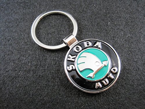 ETMA Porte-clés en métal Compatible avec Skoda lla001-26
