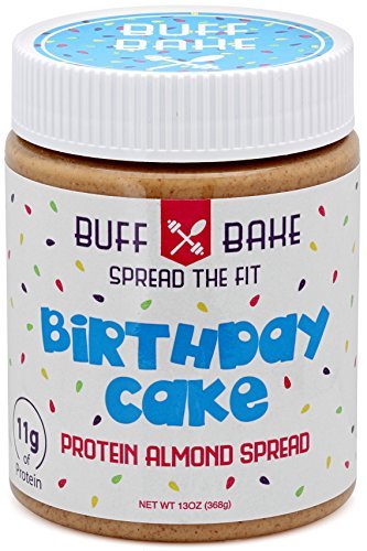 Preisvergleich Produktbild Buff Bake, Protein Almond Spread, (Birthday Cake) - 13 OZ by Buff Bake