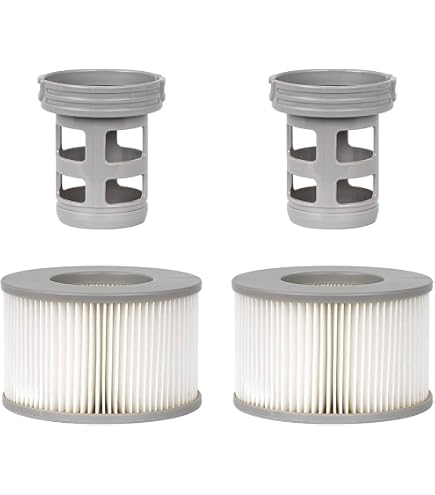 Benfosh 2 cartucce filtranti per vasca idromassaggio per piscine gonfiabili MSpa, per tutte le vasche idromassaggio correnti, cartucce gonfiabili per piscine termali FD2089