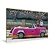 Produktbild Premium Textil-Leinwand 120 cm x 80 cm quer Der legendäre Jeepster von Willys-Overland auf Kuba