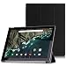Produktbild MoKo Google Pixel C Hülle - Ultra Slim Lightweight Schutzhülle Smart Cover mit Auto Schlaf / Wach Funktion und Standfunktion für Google Pixel C 10.2 Zoll 2015 Tablet, Schwarz