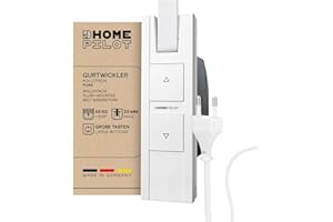 HOMEPILOT Home Pilot - Avvolgitore a incasso per tapparelle Pure. Installazione rapida | Programmazione | Funzionamento autonomo - 10112345