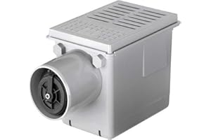 RUG-SELF RUG Kellerablauf Rückstauverschluss DN110 Bodenablauf Notverriegelung Rückstauklappe