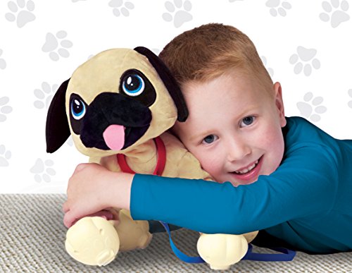 Snuggle Pets nup01000 „Peppy Welpen Mops“ Spielzeug - 4