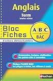 Image de BLOC FICHES ABC ANGL TER TTES