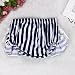 Koly 1Set Baby Girls Clothes Summer Infant Outfit Stripe Backless Dress+ shorts (24M)